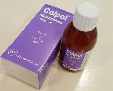 Calpol şurup 120 mg 5 ml